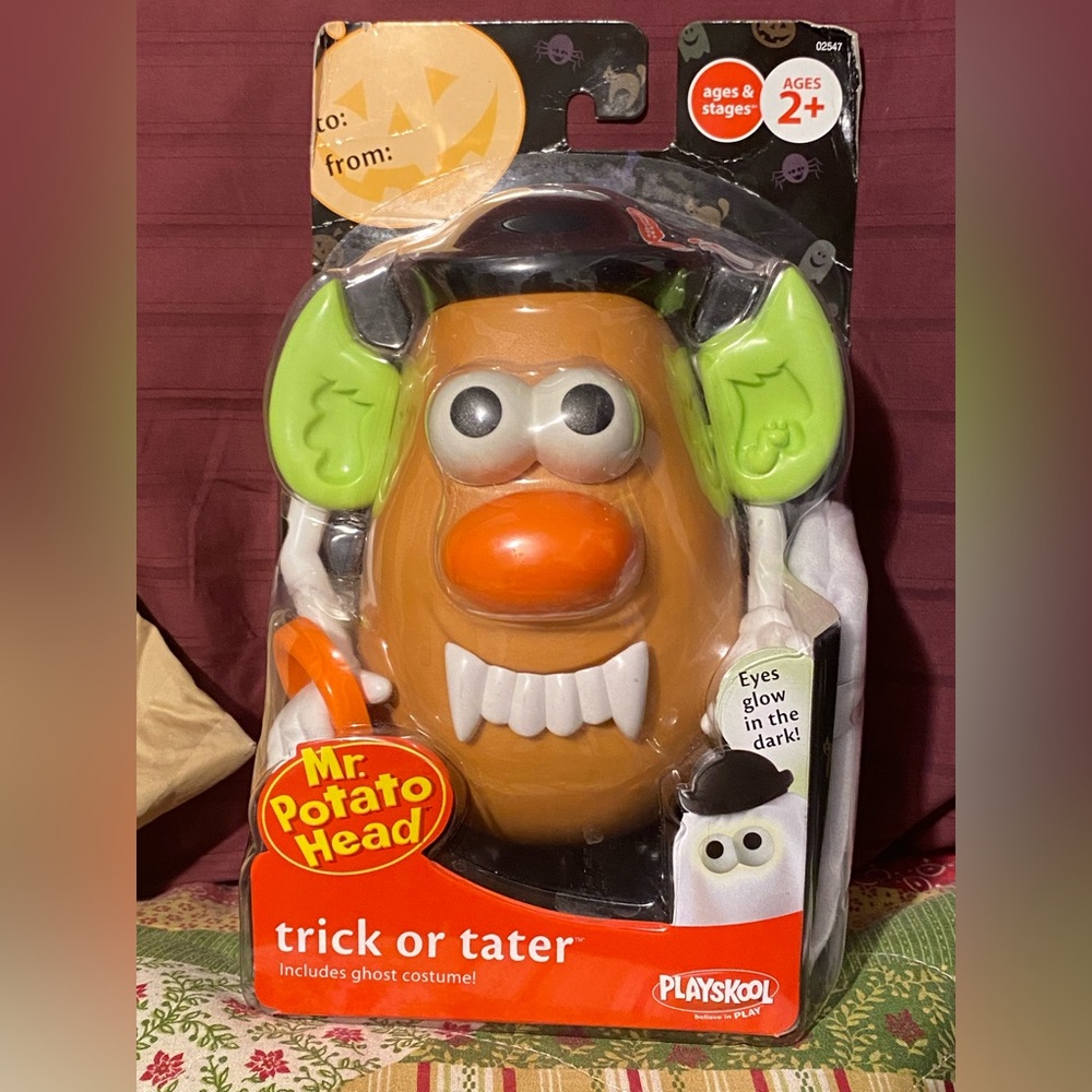 Mr. Potato Head Trick or Tater Toy - Brown, Green, Orange (c-14)